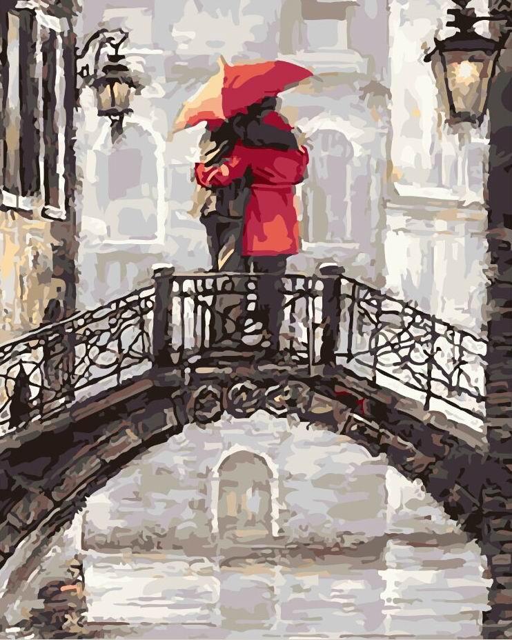 Картина по номерам Brushme Мостик для влюблённых (GX4472)