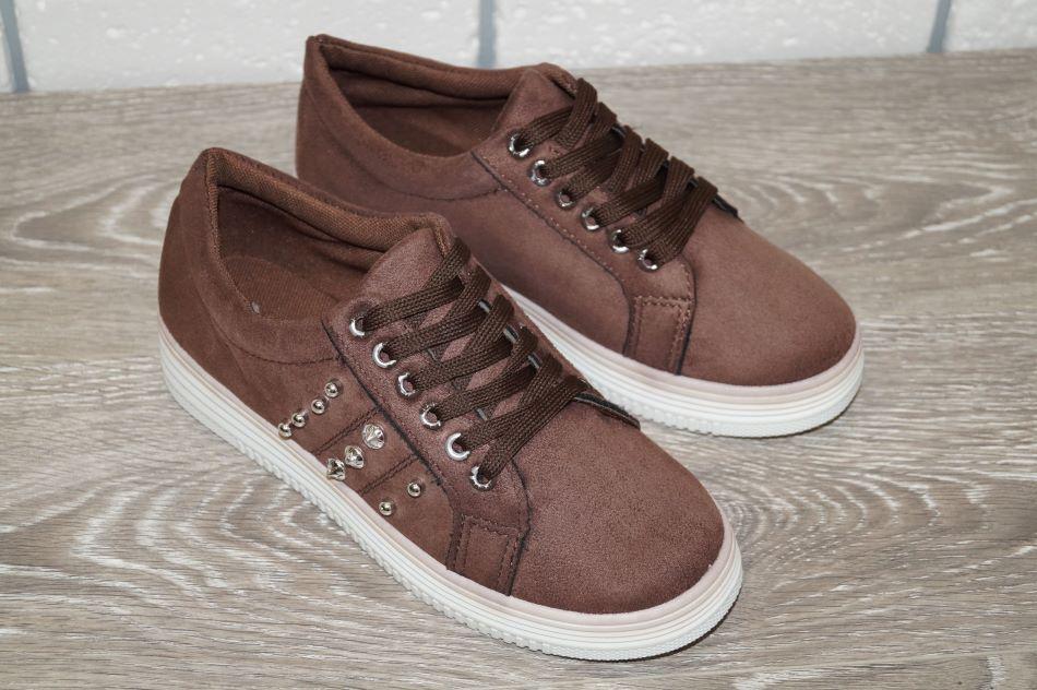 Кеды Xifa 39 р. 24 см Коричневый (30312-39) - фото 4 Кеды Xifa 39 р. 24 см Коричневый (30312-39) - фото 4