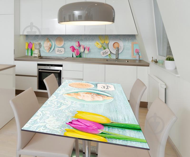 Наклейка виниловая на стол Zatarga "С добрым утром" 650х1200 мм (Z181388/1st) Наклейка виниловая на стол Zatarga "С добрым утром" 650х1200 мм (Z181388/1st)