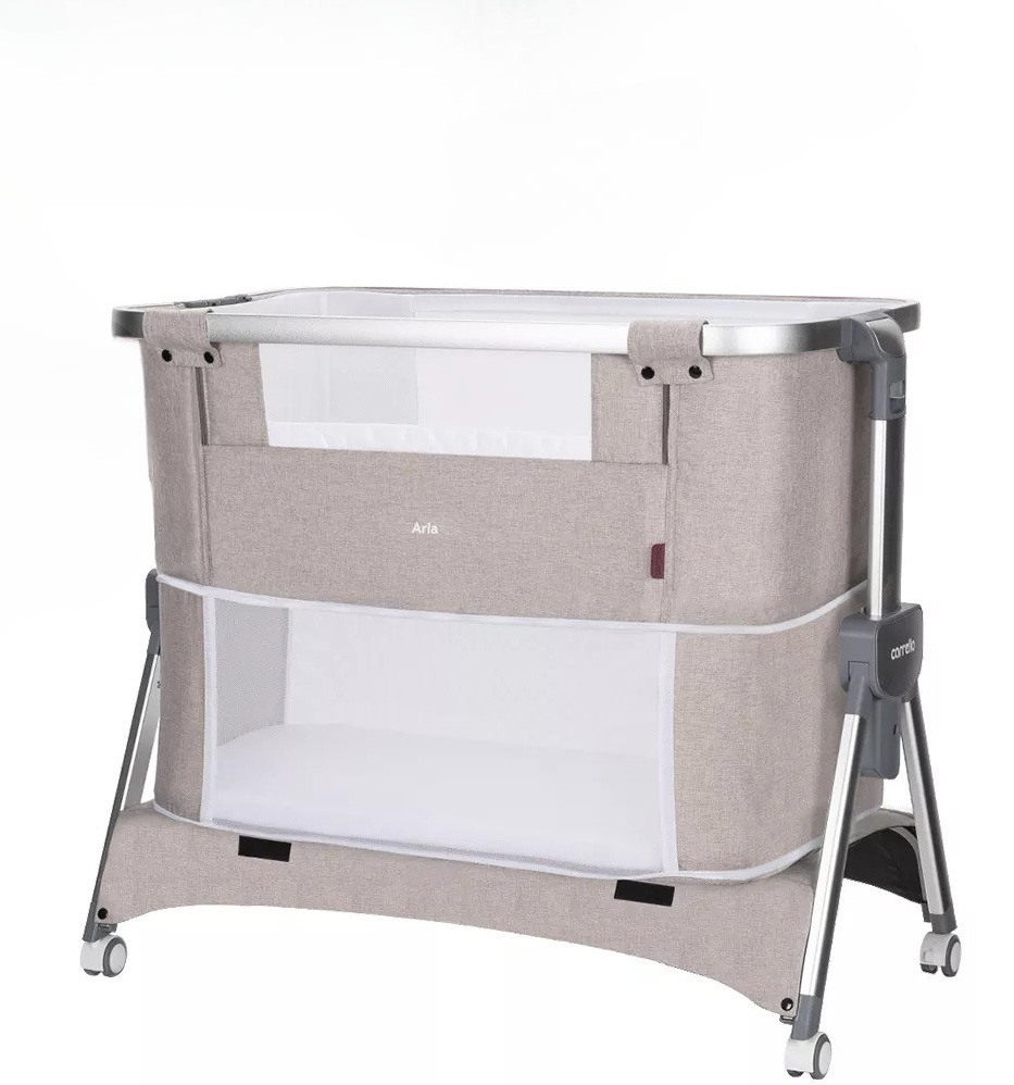 Дитяче ліжечко-манеж з регульованою висотою Carrello Aria CRL-16401/1 (26504226) Дитяче ліжечко-манеж з регульованою висотою Carrello Aria CRL-16401/1 (26504226)