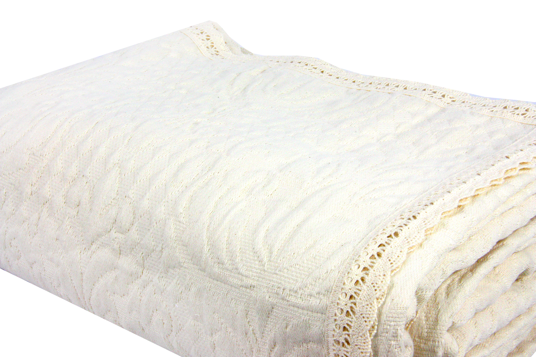 Покрывало жаккардовое Lighthouse Damask Naturel 240х60 см - фото 4 Покрывало жаккардовое Lighthouse Damask Naturel 240х60 см - фото 4