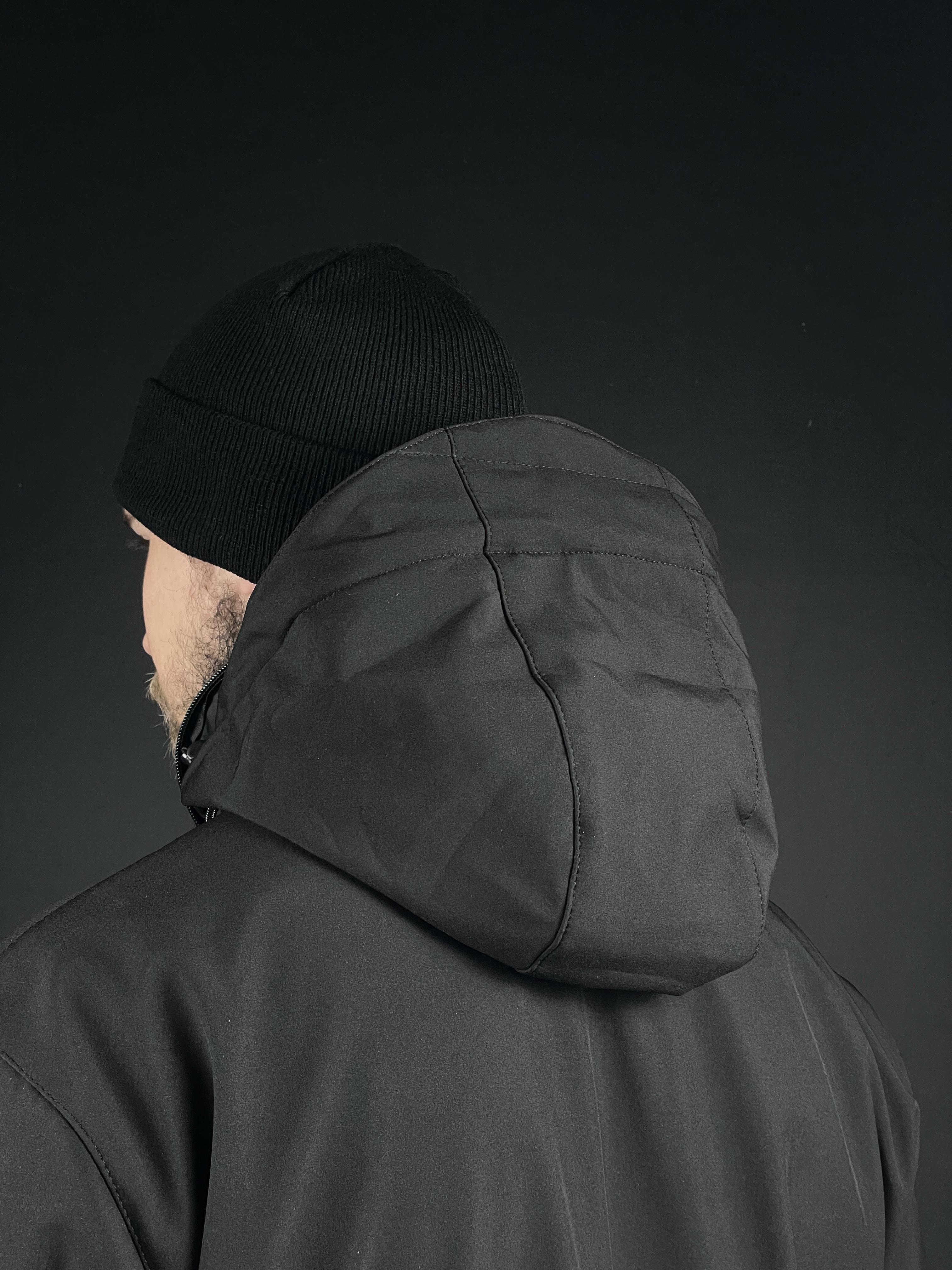 Військова куртка COOPERR Soft Shell III з прихованим капюшоном XL Чорний (KUR-10.1.XL) - фото 5 Військова куртка COOPERR Soft Shell III з прихованим капюшоном XL Чорний (KUR-10.1.XL) - фото 5