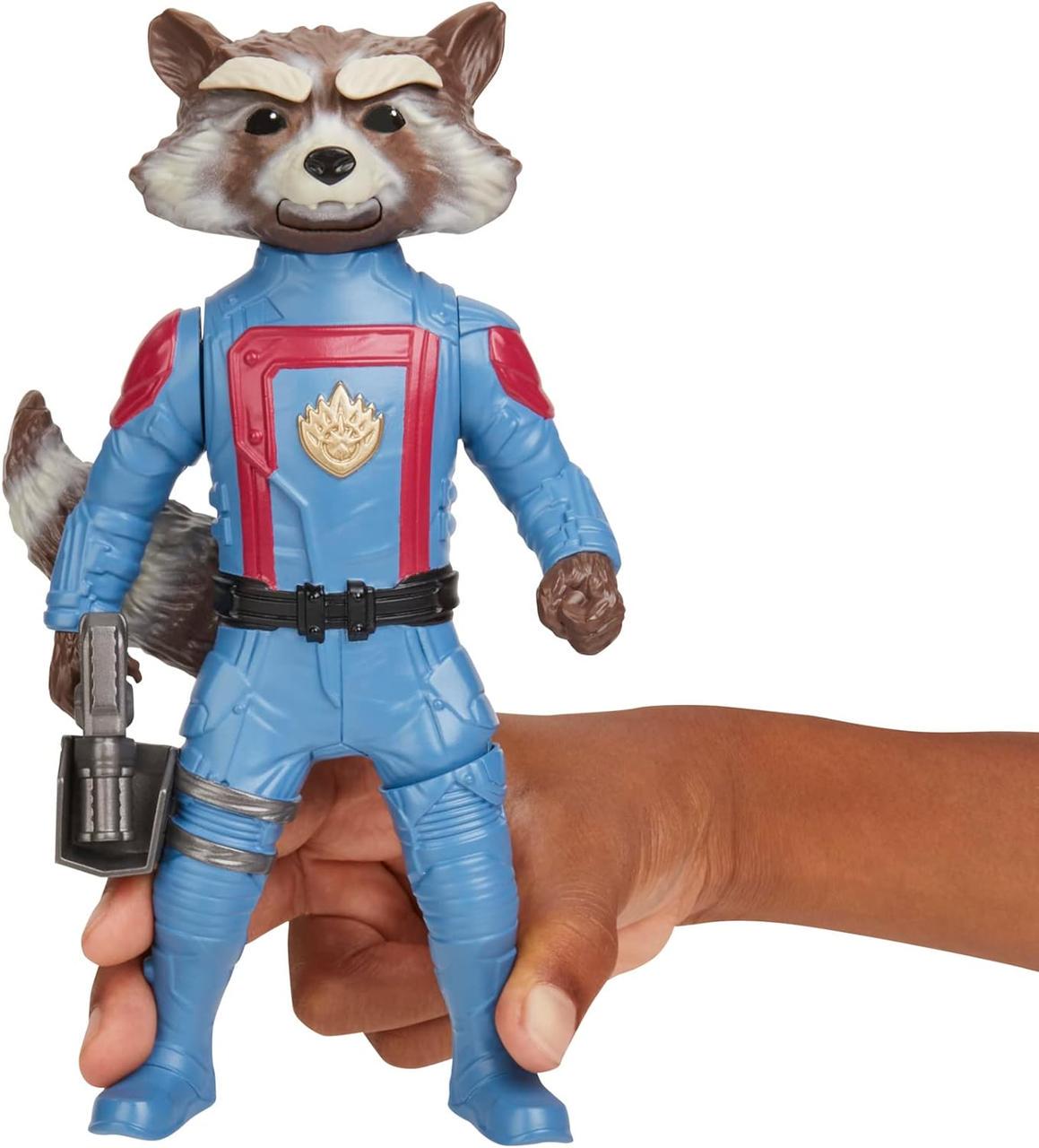 Ігрова фігурка Єнот Ракета Marvel Studios Rocket Action Figure F7914 20 см (2331860285) - фото 6