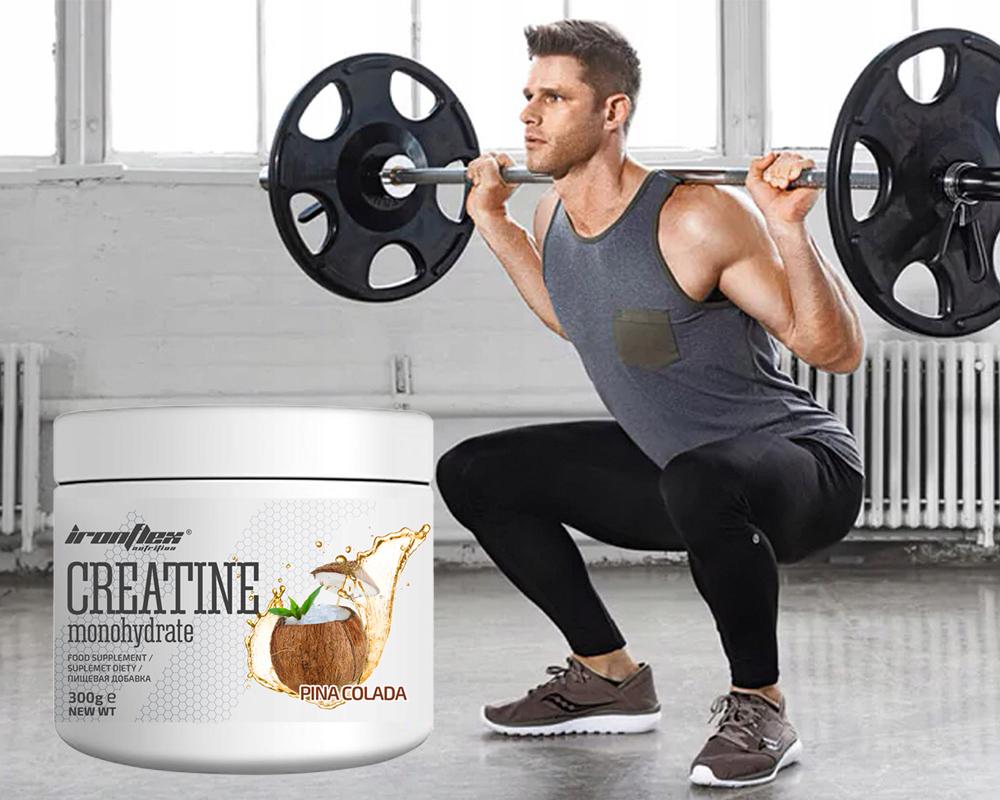 Креатин IronFlex Creatine Monohydrate Cola lime 300 г (00000028346) - фото 3