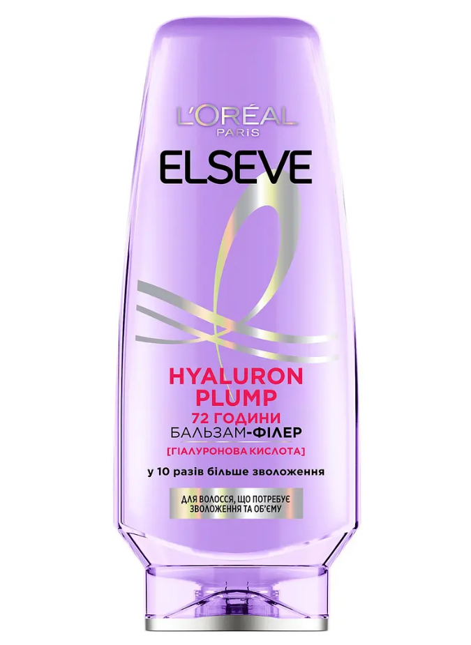Ополіскувач L'Oreal Elseve Hyaluron Pump зволожуючий для сухого волосся і об'єму 200 мл (3600524029746)
