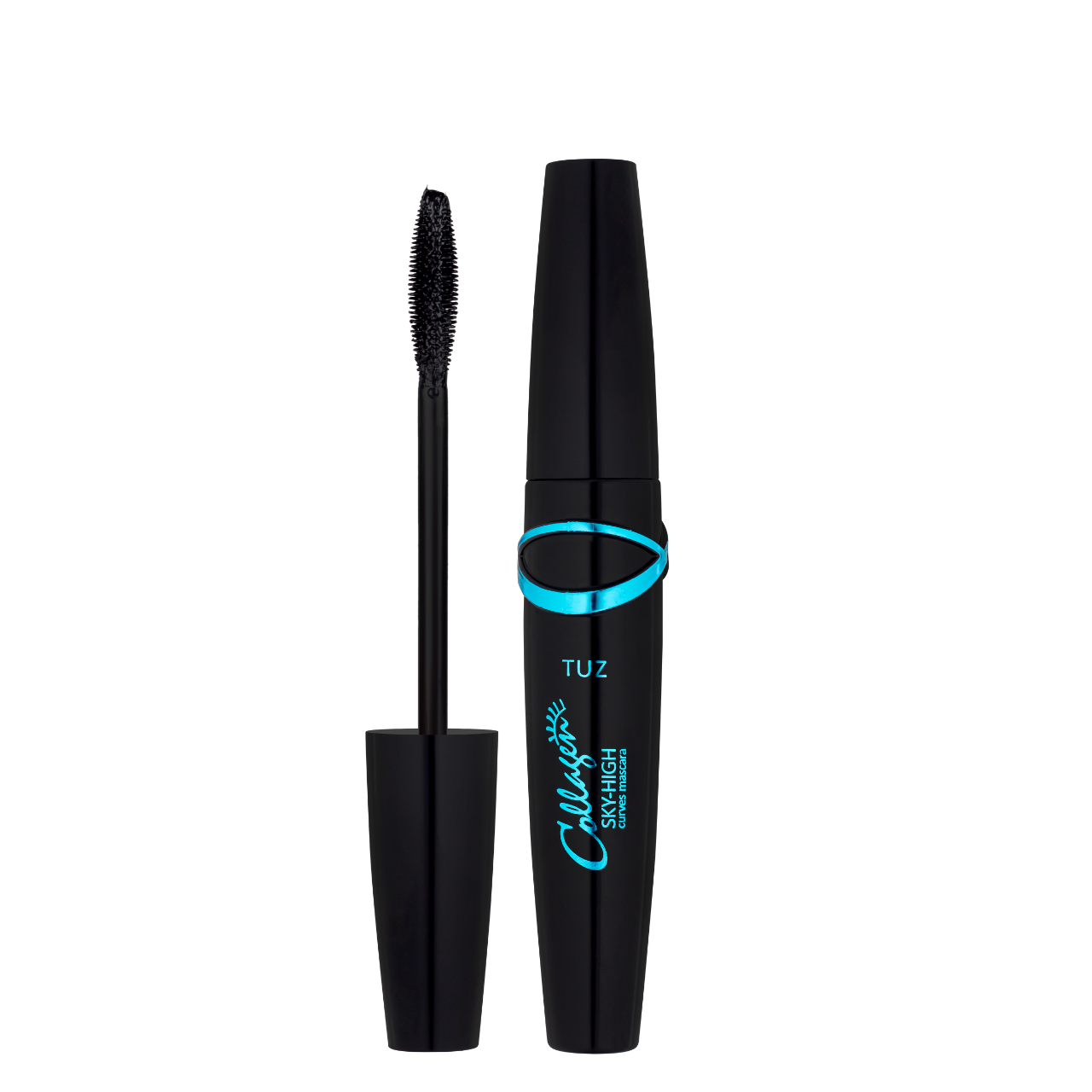 Туш для вій підкручуюча водостійка Tuz Collagen Sky-High Curves Mascara 0538