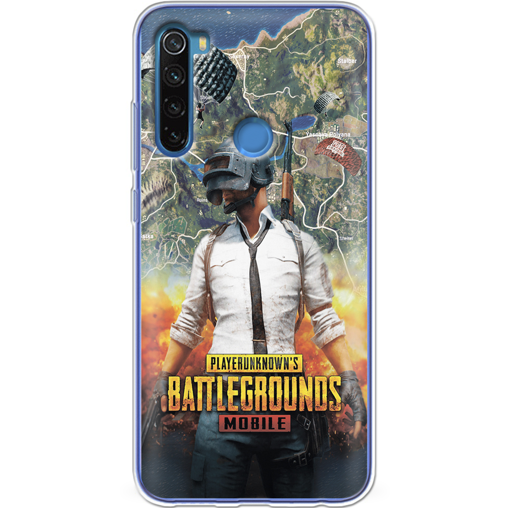 Чохол Boxface Xiaomi Redmi Note 8 PUBG Mobile Прозорий силікон (38214-up2309-38214)