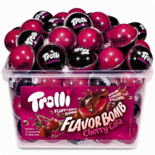 Конфеты желейные Trolli Flavor Bomb Cherry Cola 60 шт. (30826224) Конфеты желейные Trolli Flavor Bomb Cherry Cola 60 шт. (30826224)