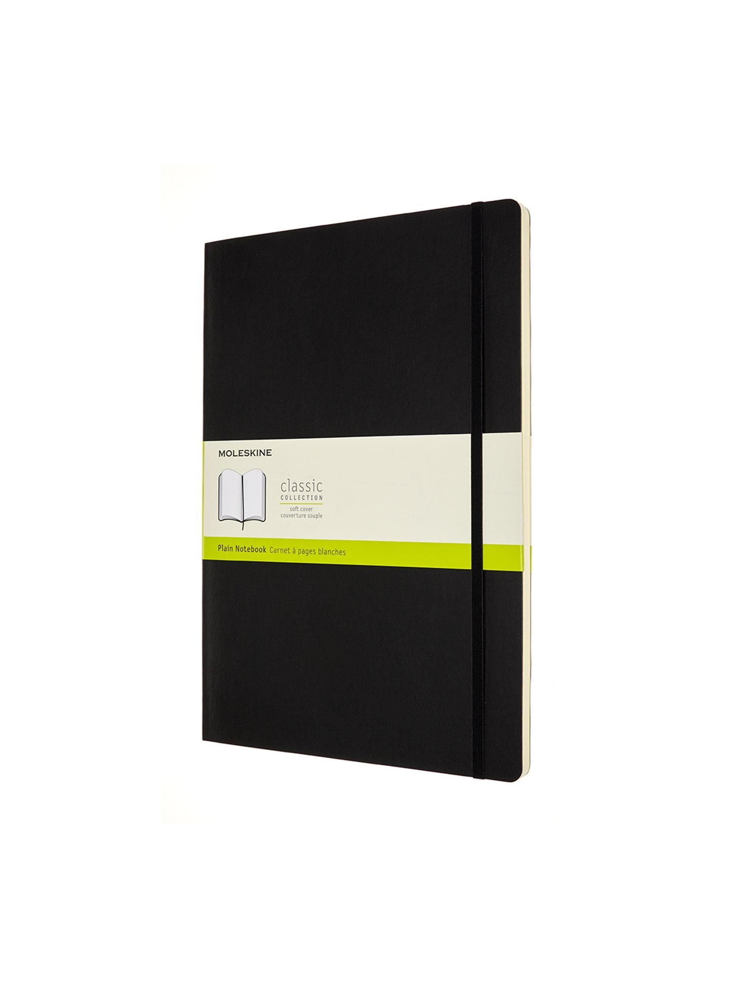 Блокнот Moleskine Classic А4 нелинированный Черный мягкий (QP643)