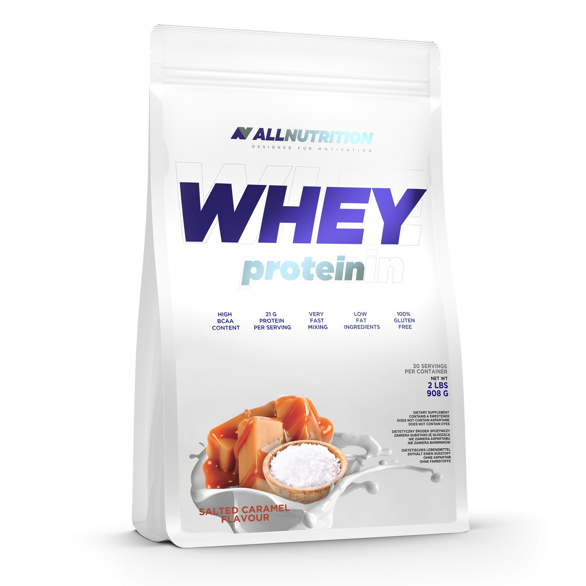 Протеїн All Nutrition Whey Protein 908 г 27 порцій Salted caramel