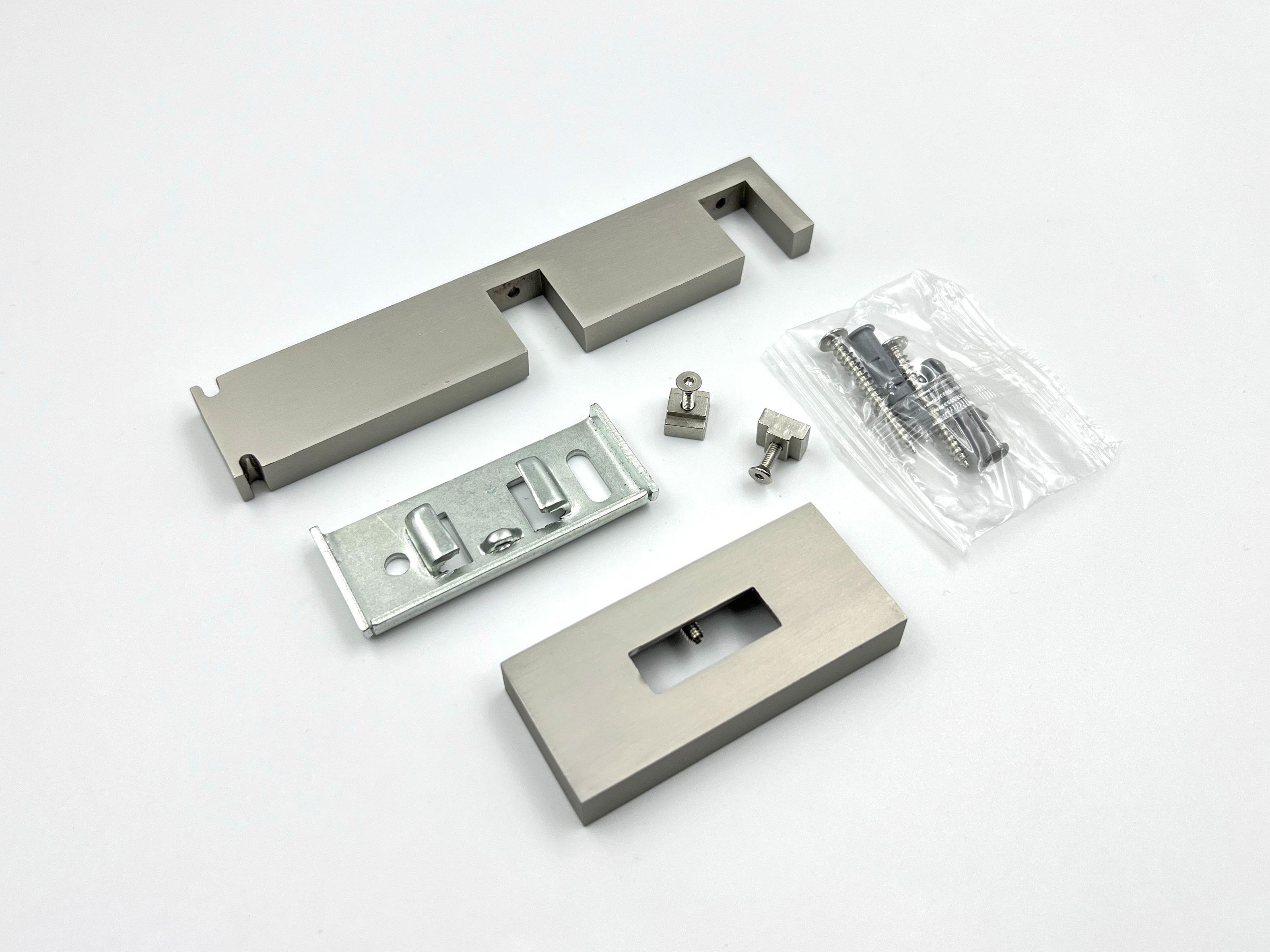 Кронштейн Quadrum Скарлайн двойной 8-14 см сталь матовая - фото 4