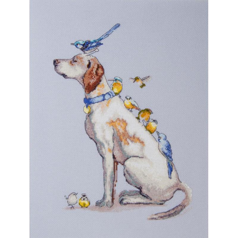 Набір для вишивки хрестиком Чарівна Мить М-465 Захисник (46484) Набір для вишивки хрестиком Чарівна Мить М-465 Захисник (46484)