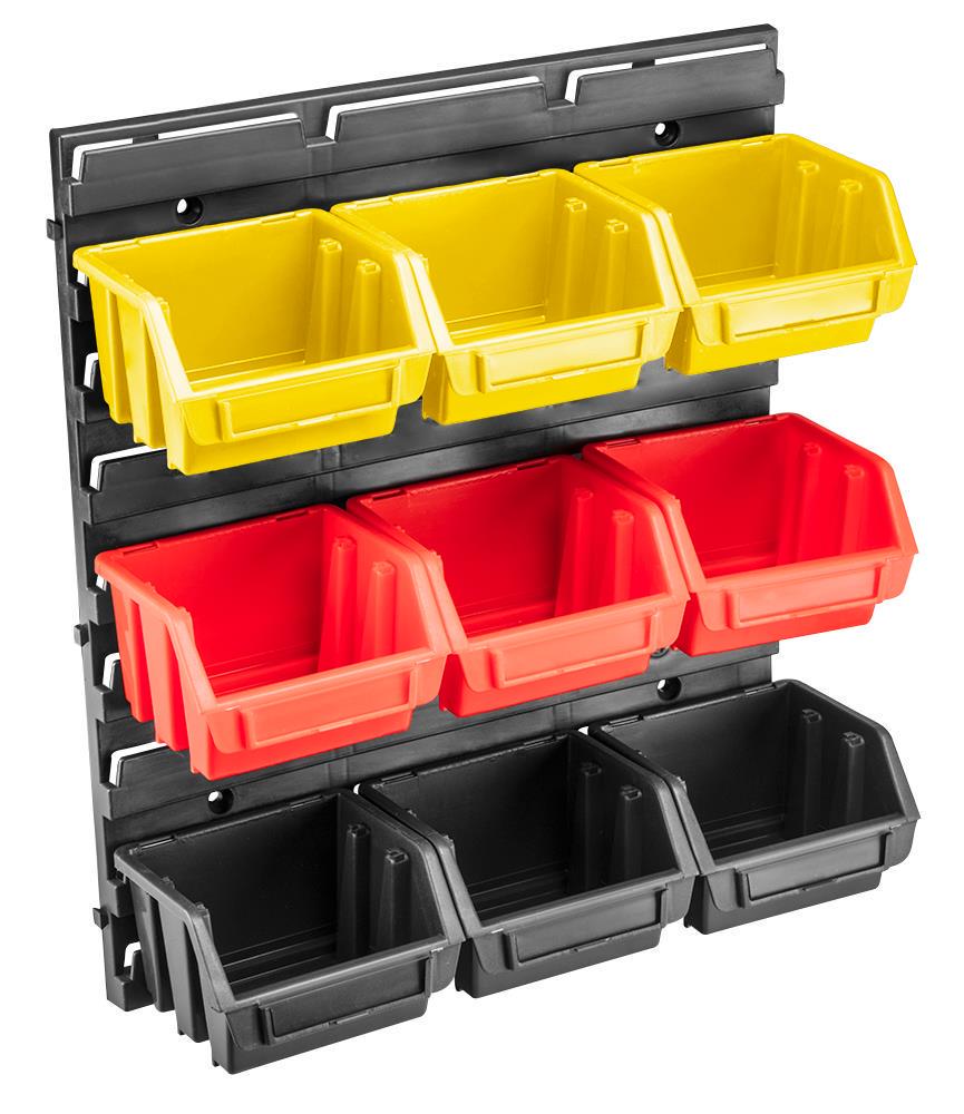 Панель для мастерской Topex с лотками 34,5x38,5x12,5 см (79R170)