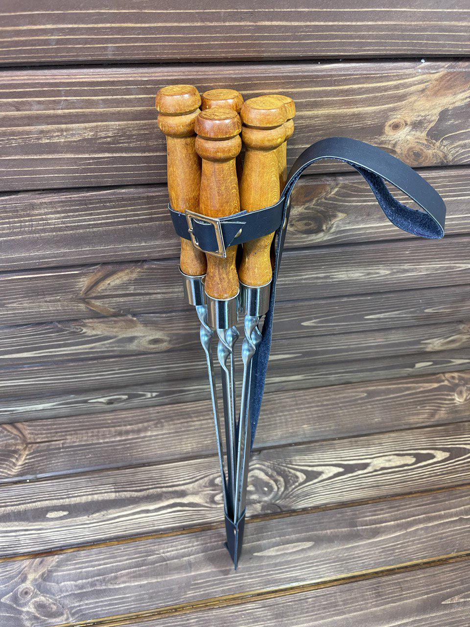 Набор шампуров Piknik Fox Lux для шашлыка/барбекю