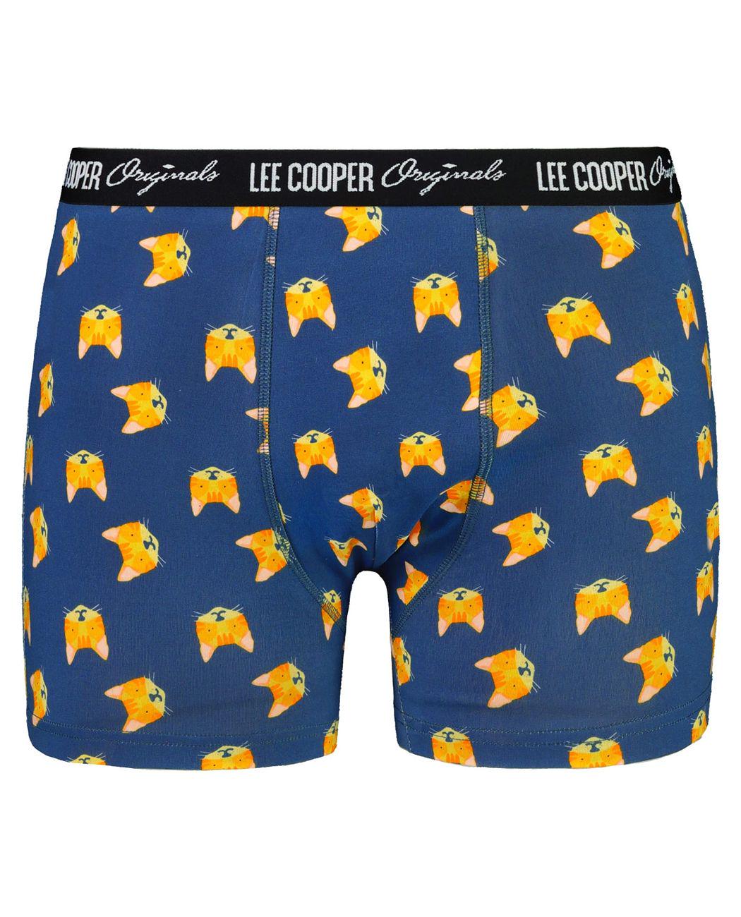 Трусы-боксеры мужские Lee Cooper LCU34256CATS M Синий (9911111159284)