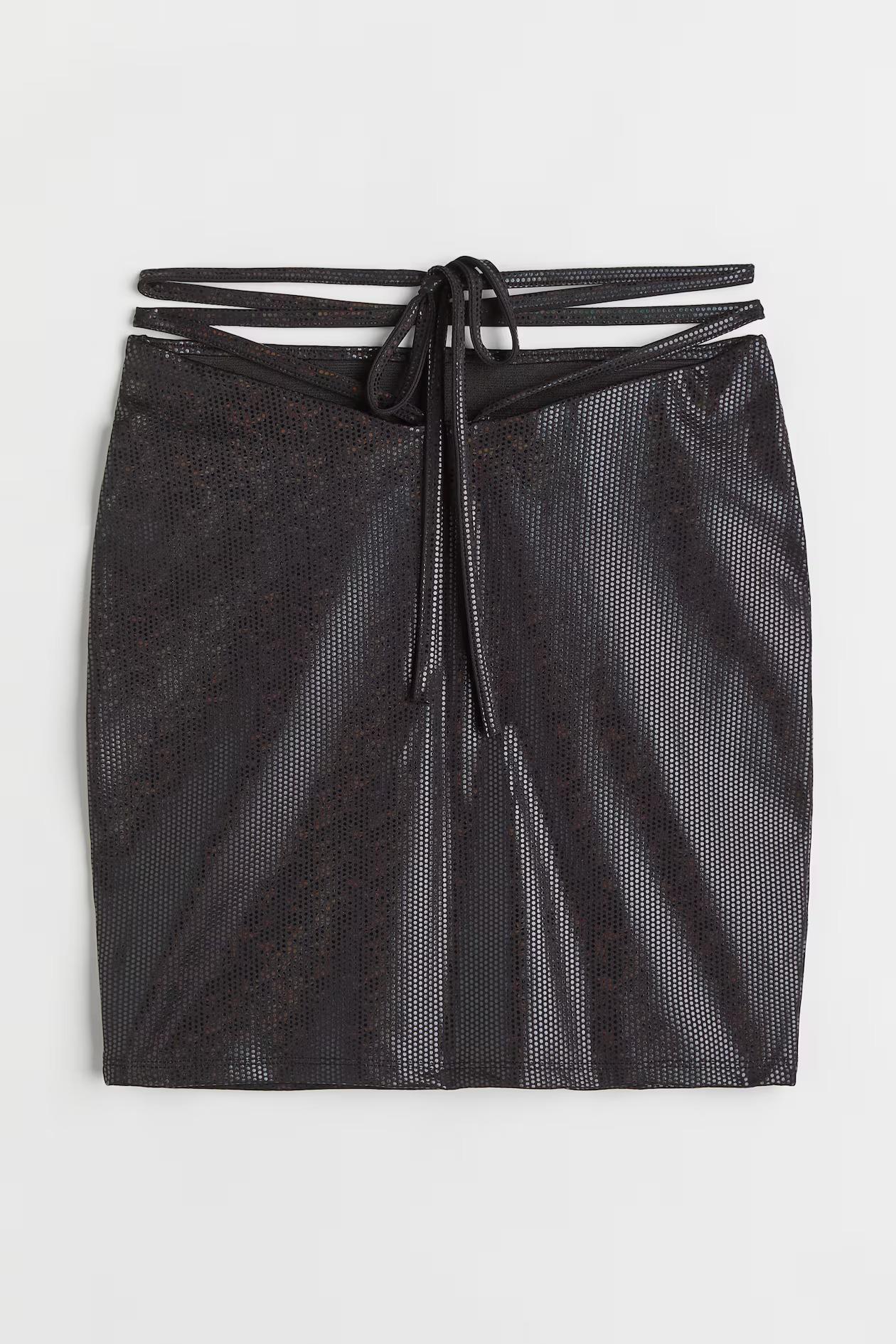 Спідниця H&M L Чорний (S25061075755)