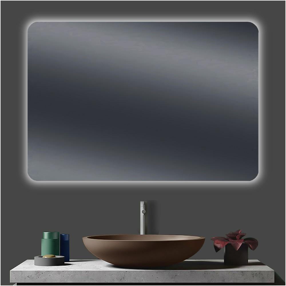 Зеркало Экватор ML-34 с 3D подсветкой 90x70 см с закругленными углами - фото 5 Зеркало Экватор ML-34 с 3D подсветкой 90x70 см с закругленными углами - фото 5