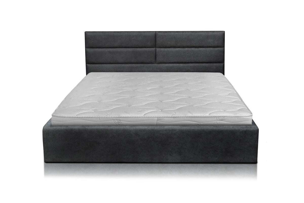 Кровать Мікс Меблі Дюна 1600х2000 мм Серый темный