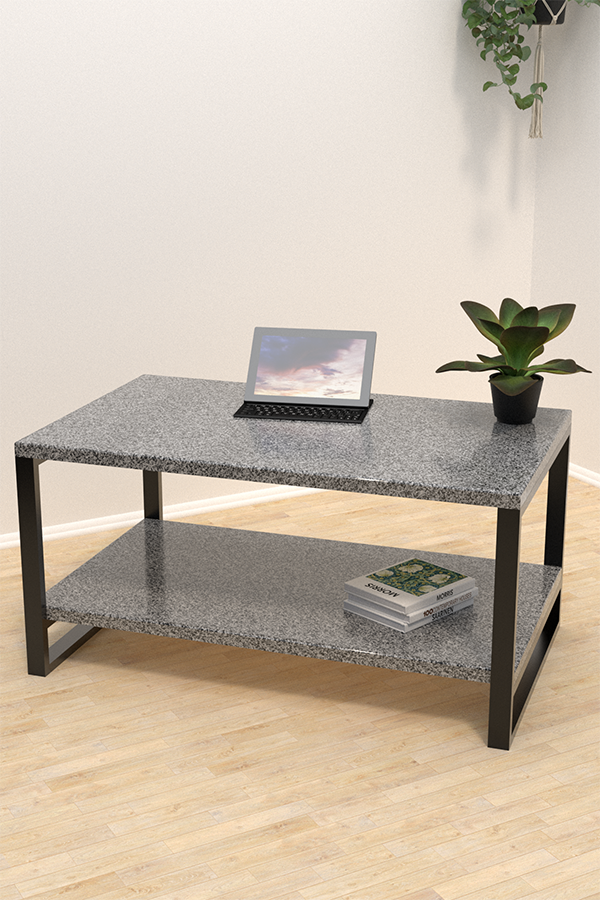 Журнальный столик гранитный GRANTORG ST-1016 Лофт Коричневый (21694598)