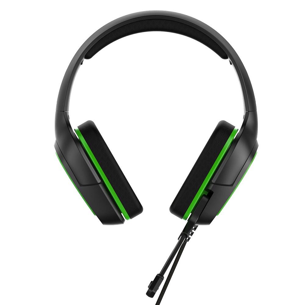 Наушники игровые iPega Gaming PG-R006G 108 дБ Black/Green - фото 2