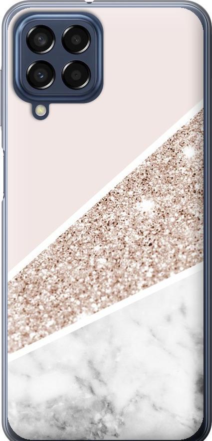 Чехол на Samsung Galaxy M33 M336B Пастельный мрамор (4342u-2633-42517)