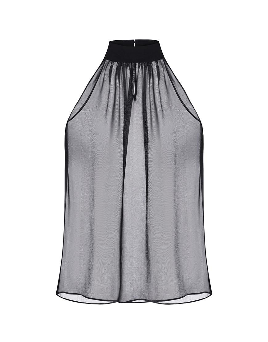 Блуза Veil NERSES чорна XS Блуза Veil NERSES чорна XS