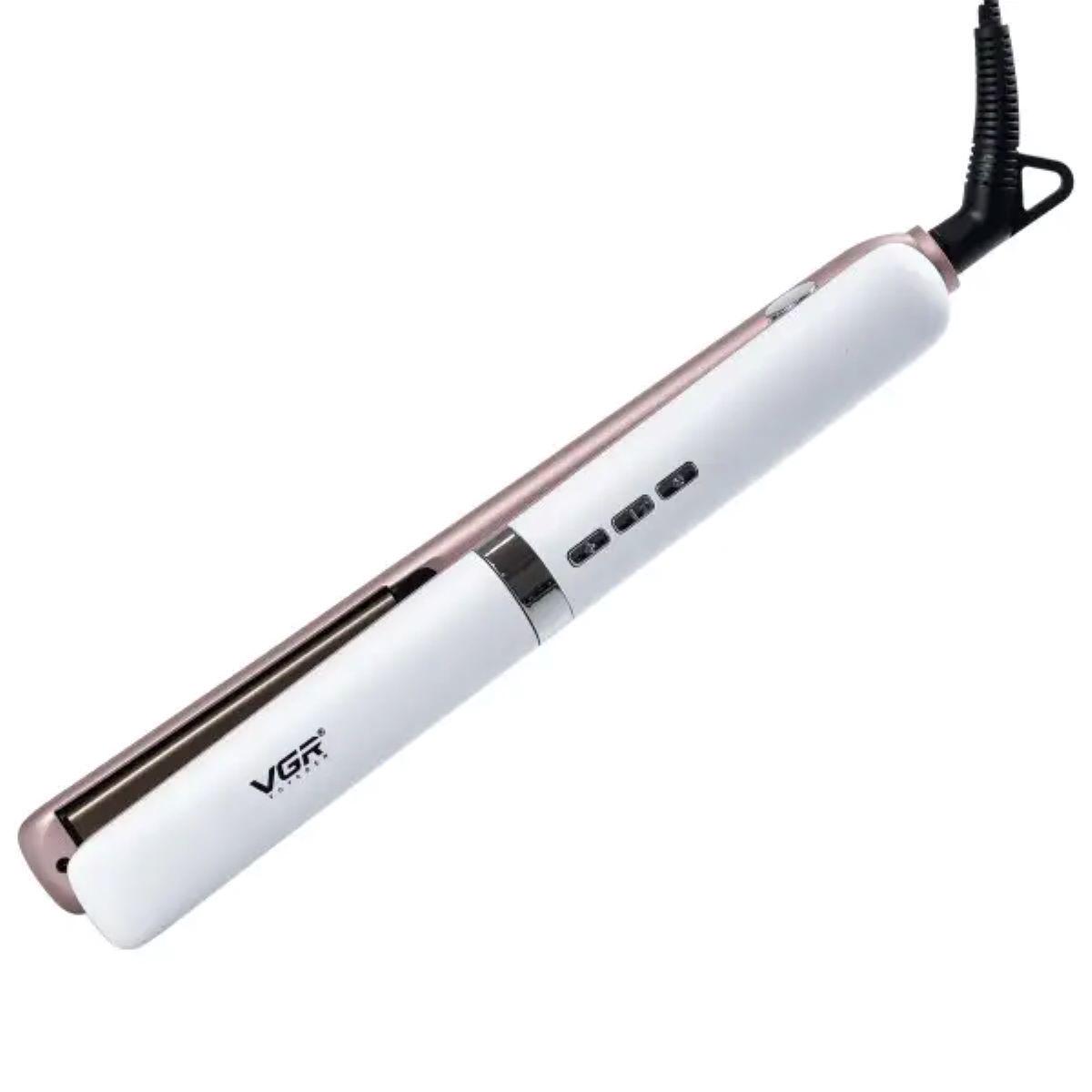 Праска для волосся VGR V-522 з терморегулятором Білий (25903763)