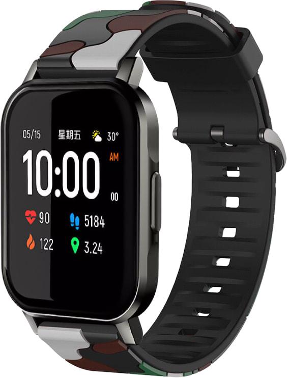 Ремінець Tactic Camouflage для Haylou Smart Watch 2 LS02 Brown (32926-30) - фото 1