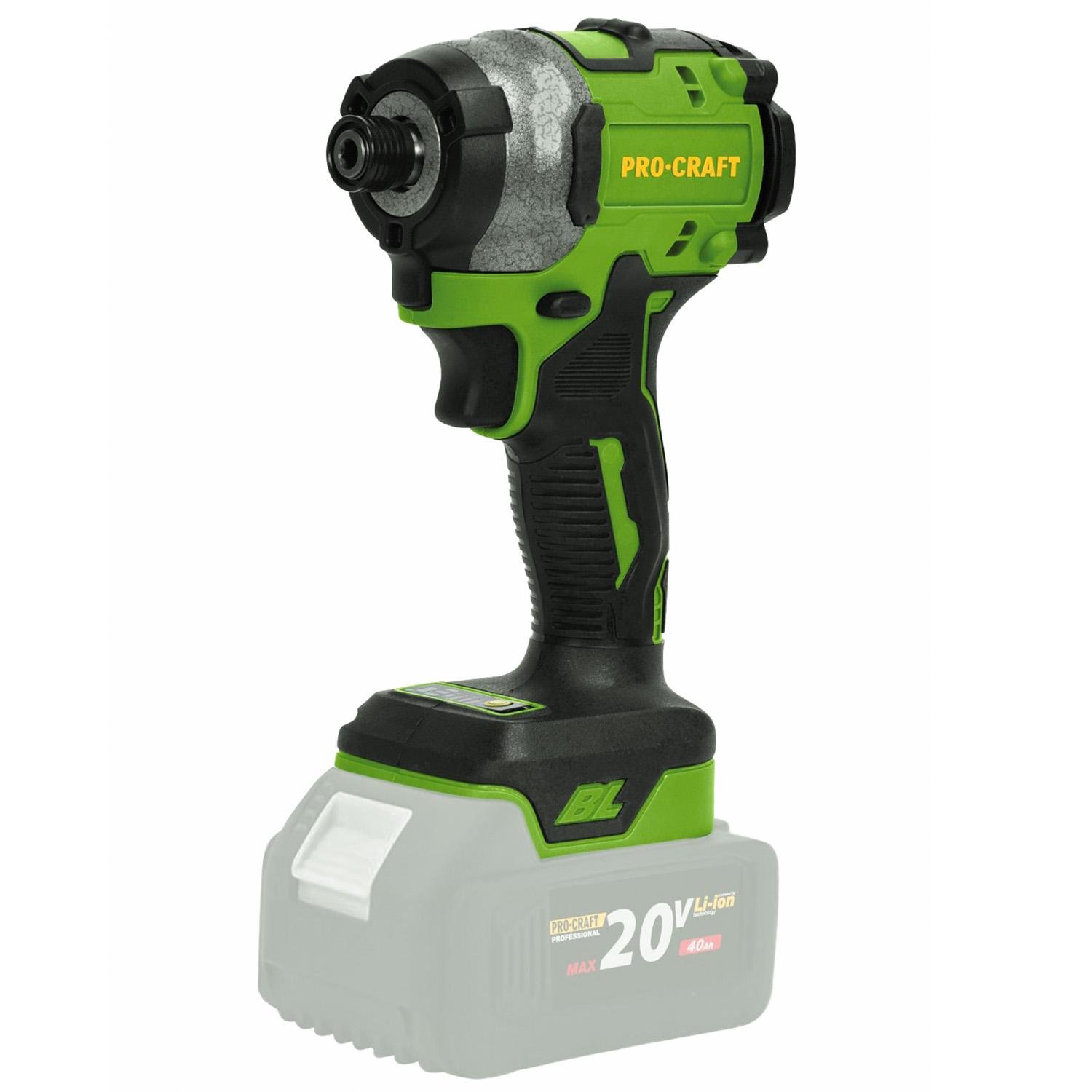 Гвинтоверт акумуляторний Procraft PS20 без акумулятора та зарядного (032013)
