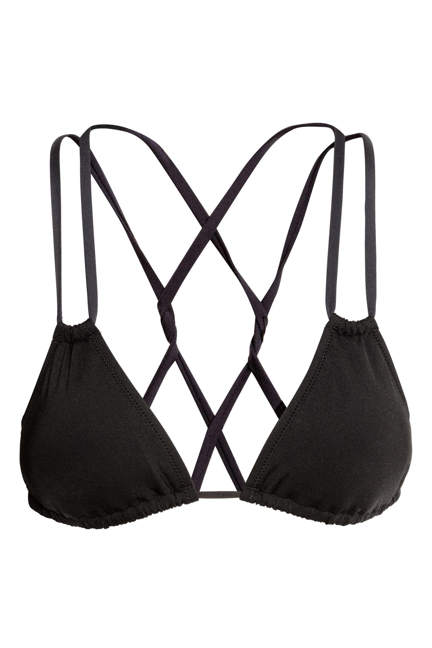 Лиф купальный H&M р. 36 Черный (25124972475)