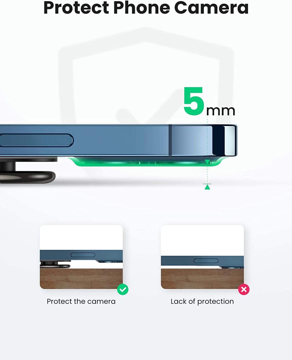 Кільце-тримач для смартфона Ugreen LP133 Чорний - фото 5 Кільце-тримач для смартфона Ugreen LP133 Чорний - фото 5