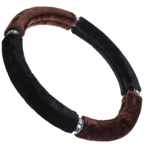 Чехол на руль VLOD-F93 БО мех M Black (69975)