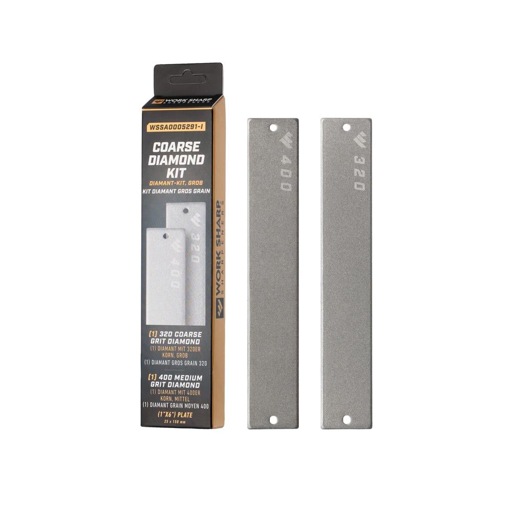 Набор сменных пластин для точилки Work Sharp Coarse Diamond WSBCHPAJ-PRO 2 шт. 320/400 грит Grey (WSSA0005291-I)