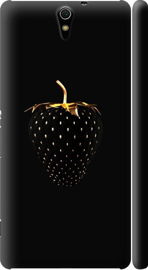 Чехол на Sony Xperia C5 Ultra Dual E5533 Черная клубника (3585m-506-42517)