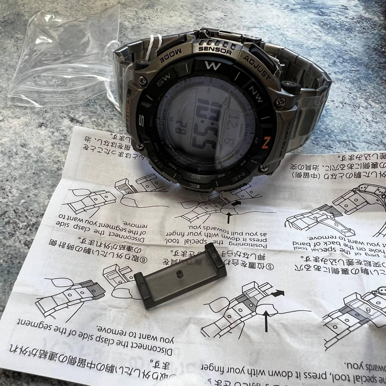 Наручные часы мужские Casio Protrek PRG-340T-7ER (1686797616) - фото 10 Наручные часы мужские Casio Protrek PRG-340T-7ER (1686797616) - фото 10