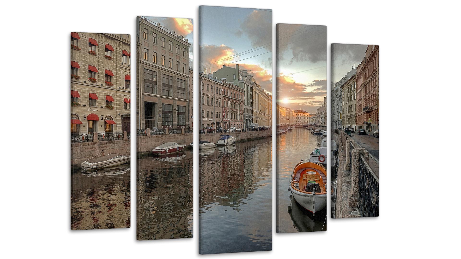 Модульная картина Венеция 80х118 см (Art-119_5)