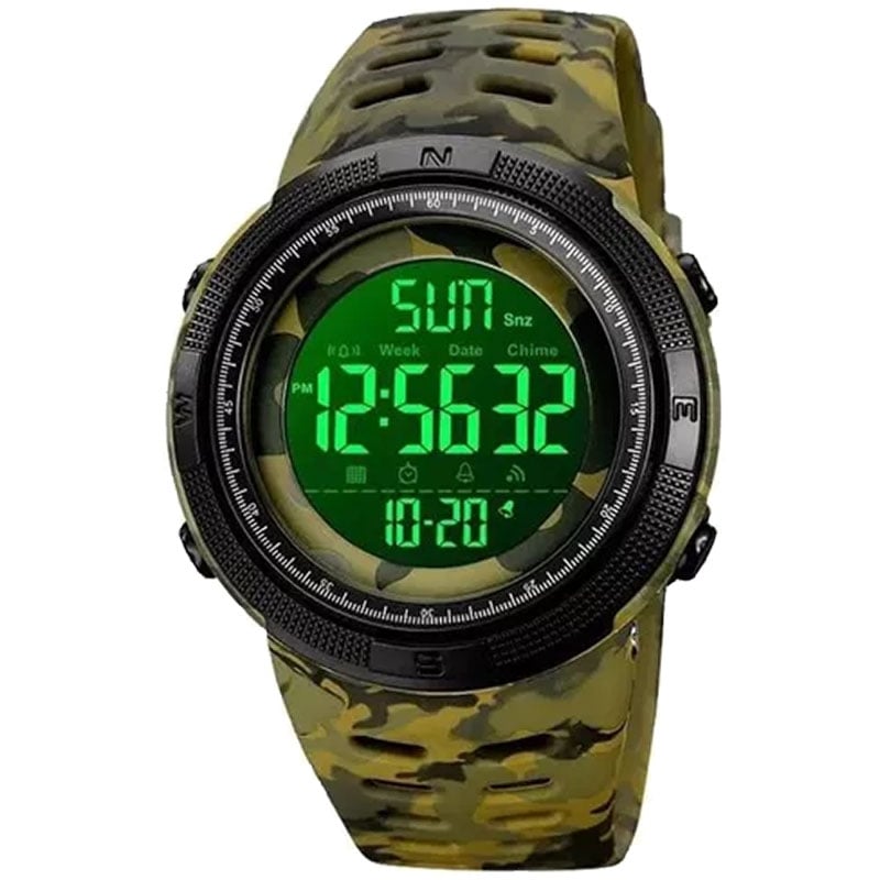 Часы наручные мужские Skmei 2070CMGNWT Army Green Camo (tf6054) - фото 2