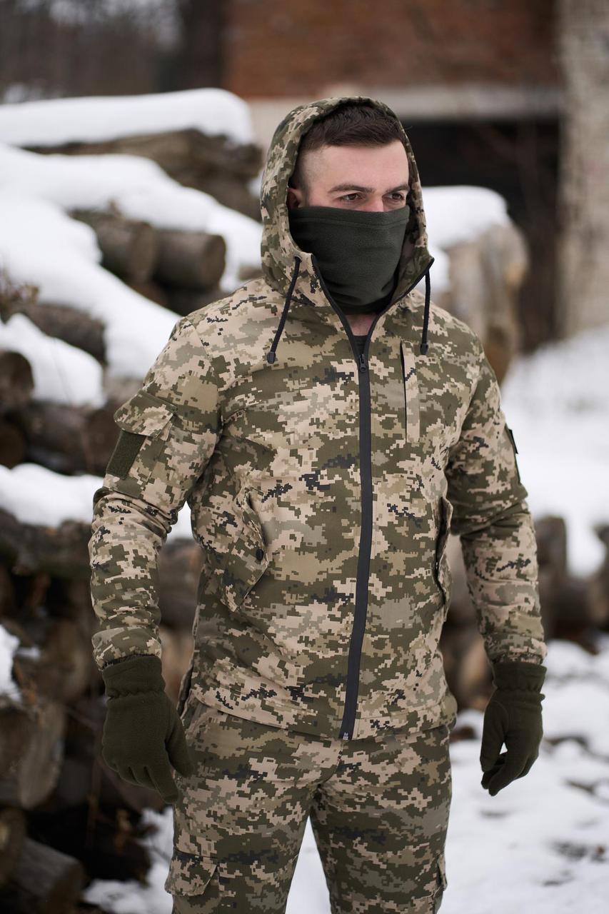 Куртка с флисом Terra Hot 3XL Зеленый пиксель (3187254289) Куртка с флисом Terra Hot 3XL Зеленый пиксель (3187254289)
