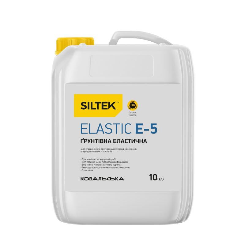 Грунтовка эластичная Siltek E-5 Elastic 10 л