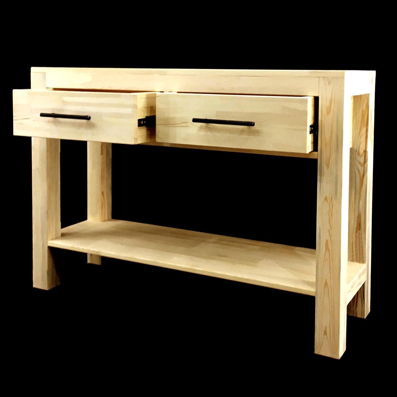 Столик консольный из дерева Хворен Бланже (СОО-000701) - фото 6