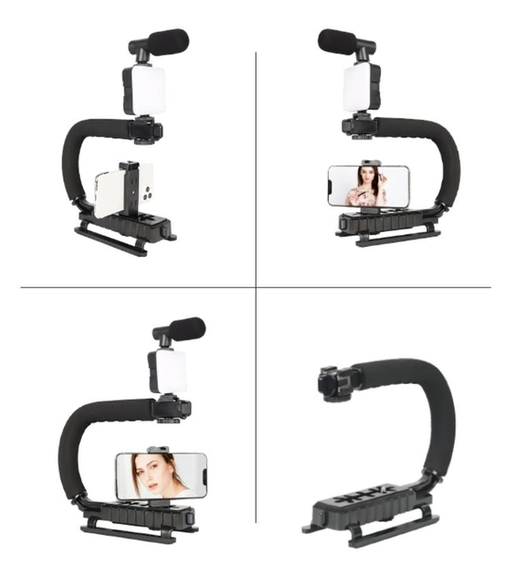 Держатель для камеры и телефона UKC AY 49U/8372 С-образный - фото 7 Держатель для камеры и телефона UKC AY 49U/8372 С-образный - фото 7