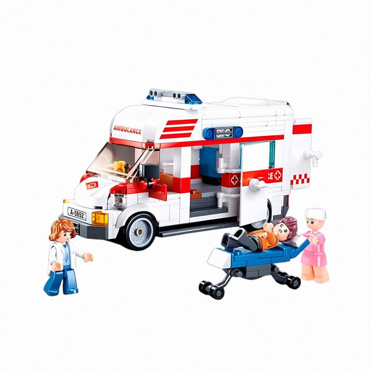 Конструктор Sluban M38-B1065 Скорая помощь машина 17 см 328 деталей (27821409)