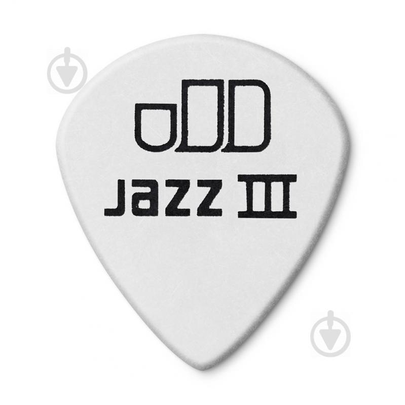 Медиаторы Dunlop 478P1.35 Tortex White Jazz III Player's Pack 1.35 mm (12 шт.) - фото 3