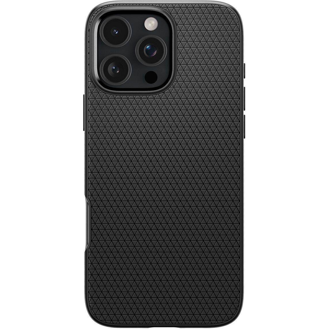 Чохол-накладка Spigen Liquid Air Case for iPhone 16 Pro Max, Black (ACS07988)