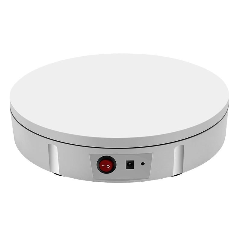 Стіл поворотний для предметної зйомки Puluz DCA1268W навантаження до 100 кг 30 см Білий