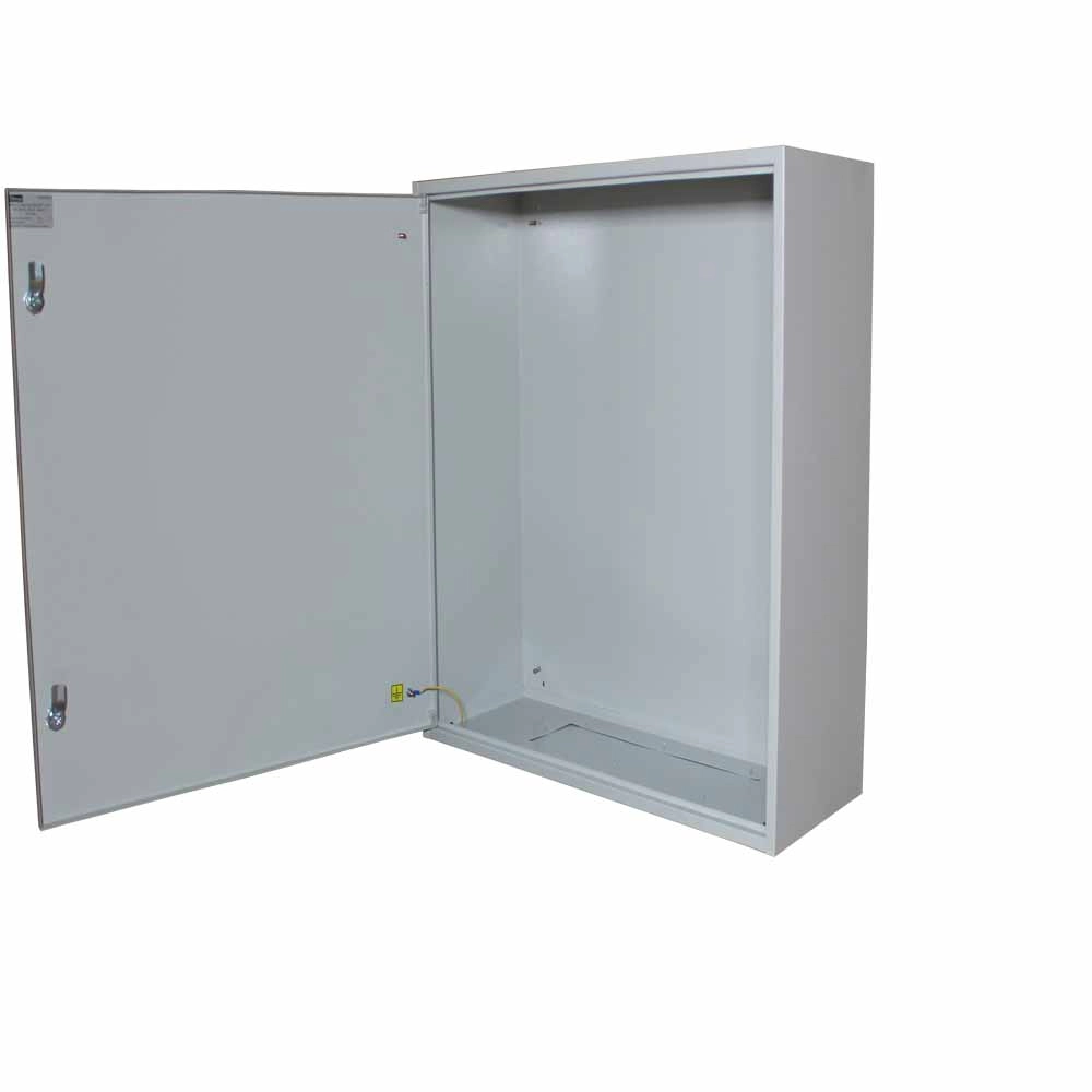 Бокс монтажний навісний Білмакс УХЛ3 BW t 1,0 IP31 без панелі з металевим замком 250х400х250 мм (Б00051479)