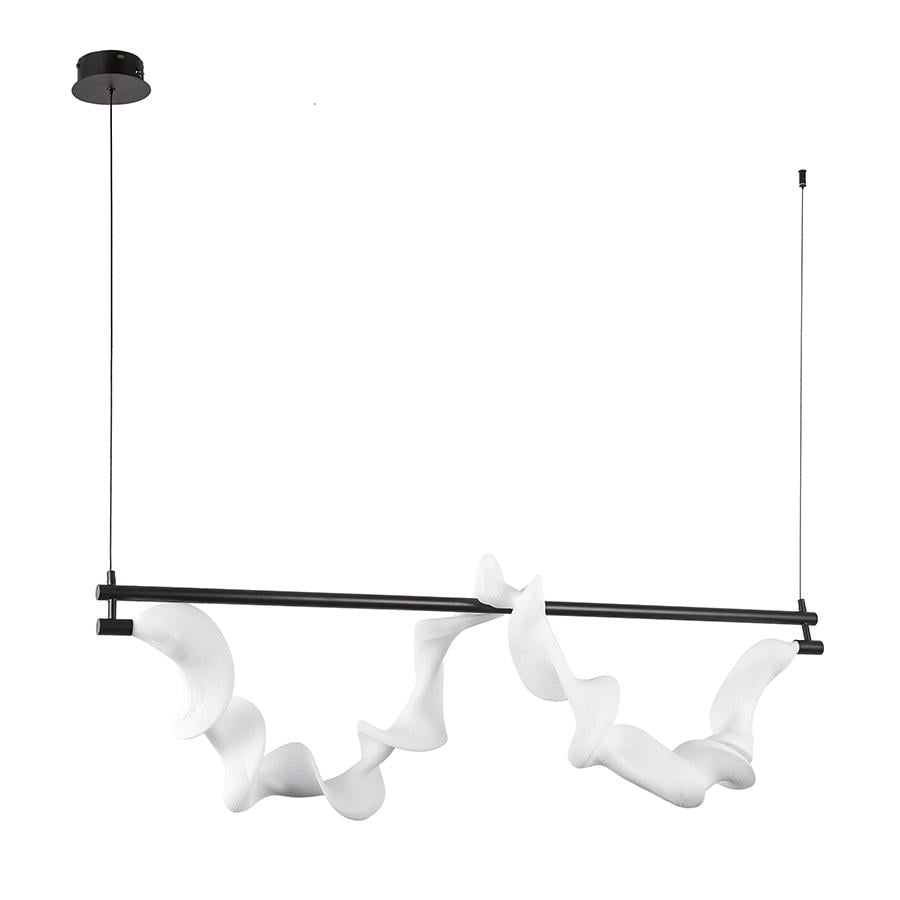 Люстра подвесная светодиодная Levistella LED 7813168 1200 BK Черный 