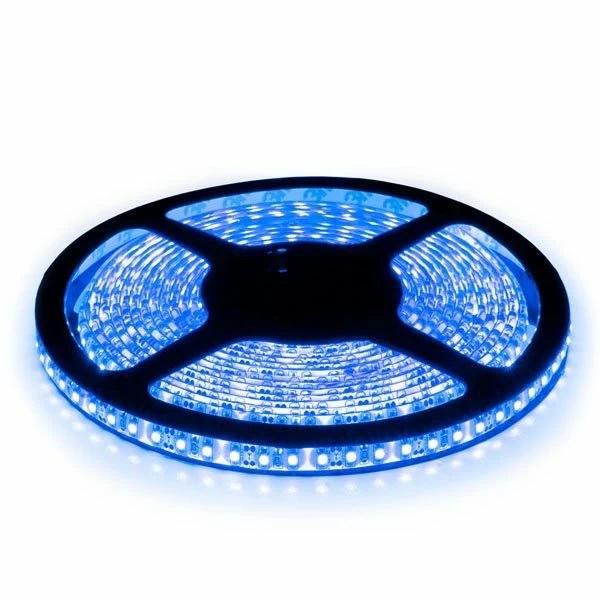 Светодиодная лента герметичная OEM ST-12-2835-120-B-65 9,6W 5 м Синий (27768454)
