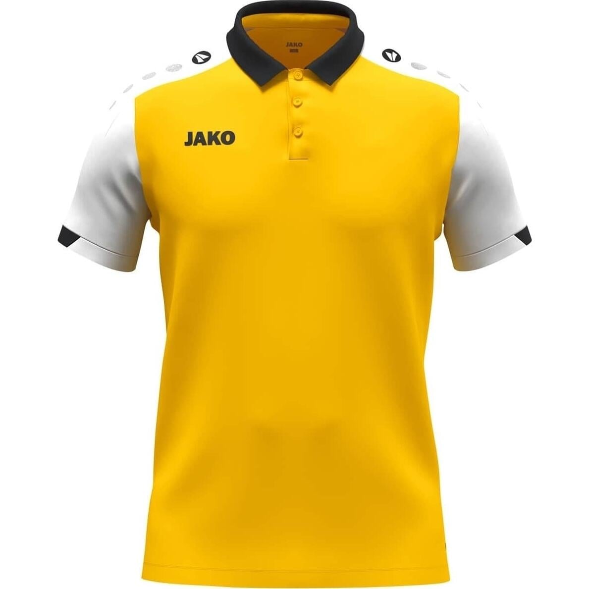 Поло Jako DYNAMIC M Желто-бело-черный (6370-305) Поло Jako DYNAMIC M Желто-бело-черный (6370-305)