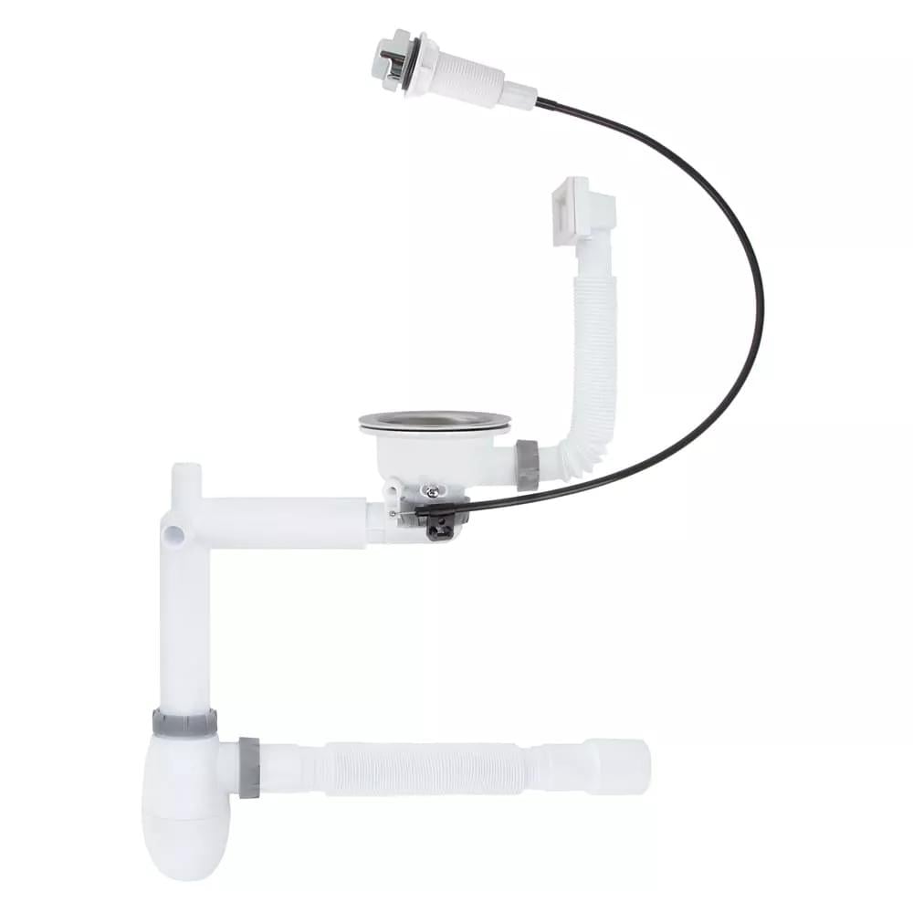 Сифон для кухонной мойки ITAL KT2119SA SME275T1543 90 мм (236367)